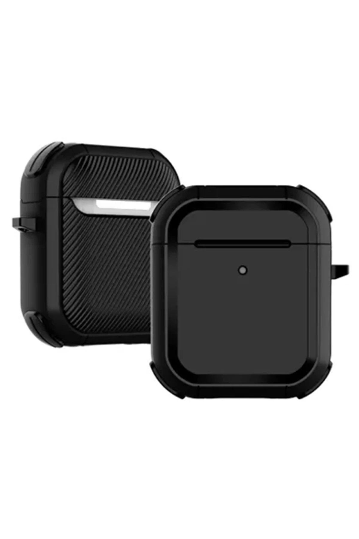 CepteToptan Newface Airpods 2 (2.nesil) Tank Kılıf - Siyah