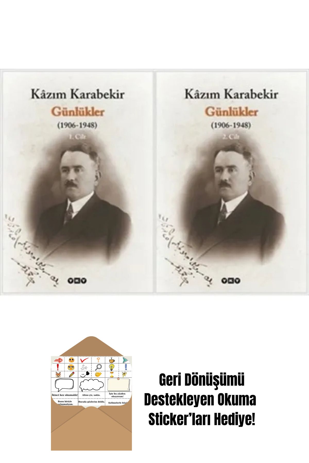 Yapı Kredi Yayınları Yırtıcı Kuşlar Zamanı + Aşkımız Eski Bir Roman + Kırlangıç Çığlığı + Okuma Sticker'ları