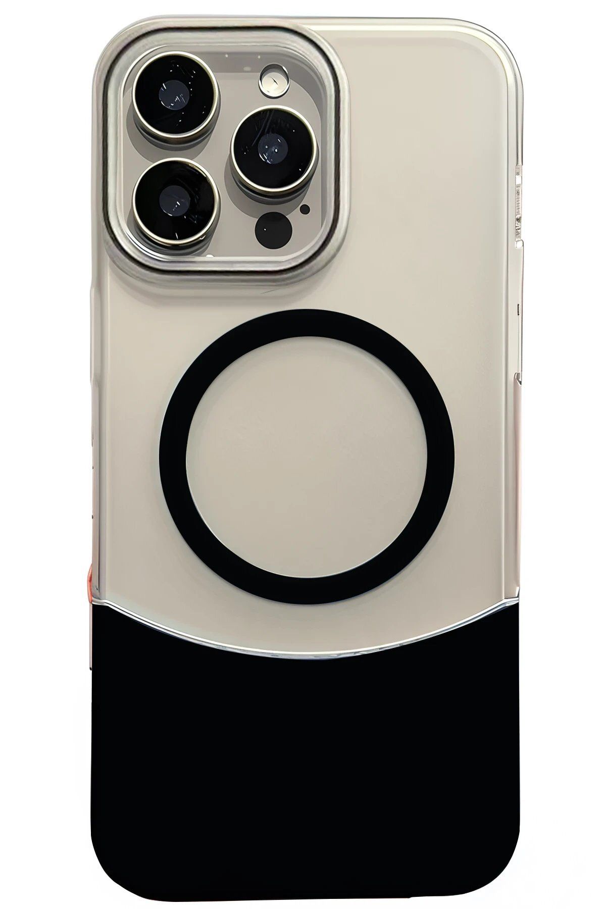 Joko Apple iPhone 15 Pro Max Velar Magsafe Kapak - Siyah