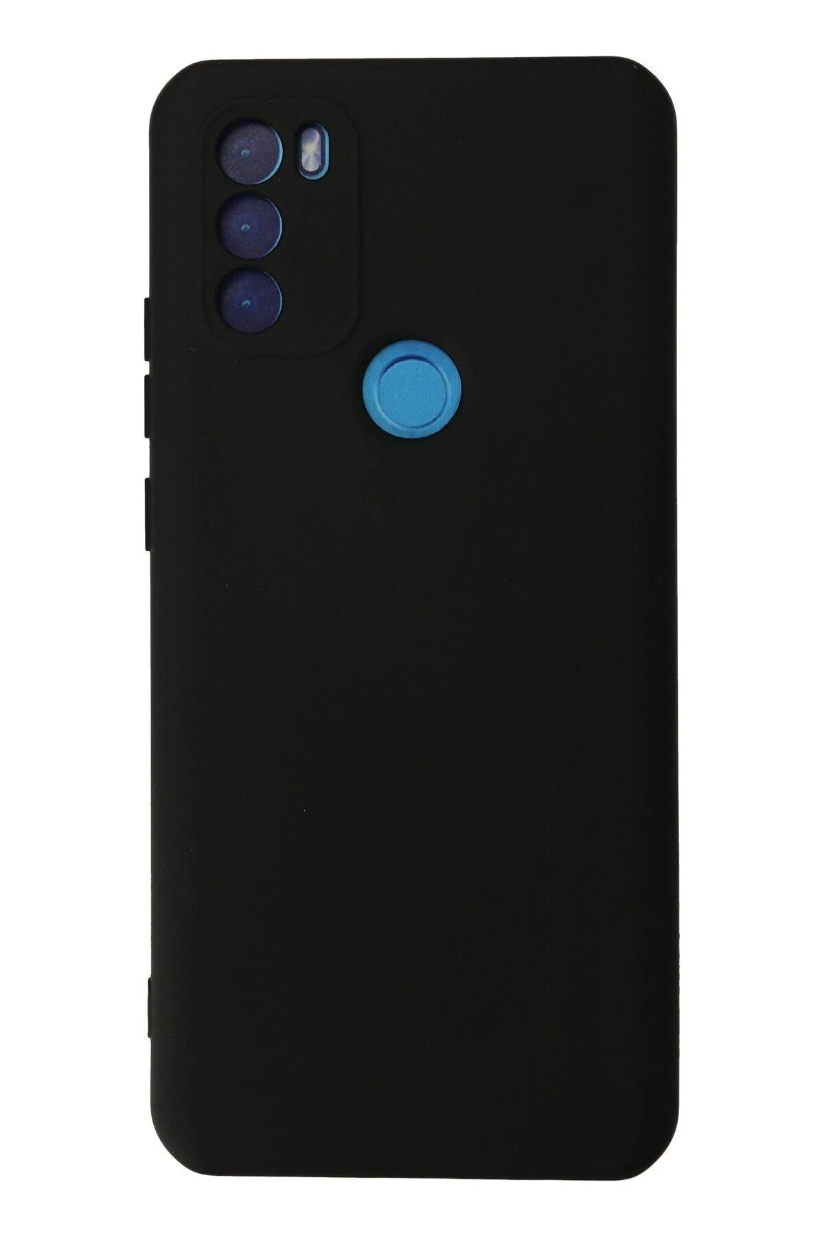 CepteToptan Newface General Mobile GM 21 Plus Kılıf Nano içi Kadife Silikon - Siyah