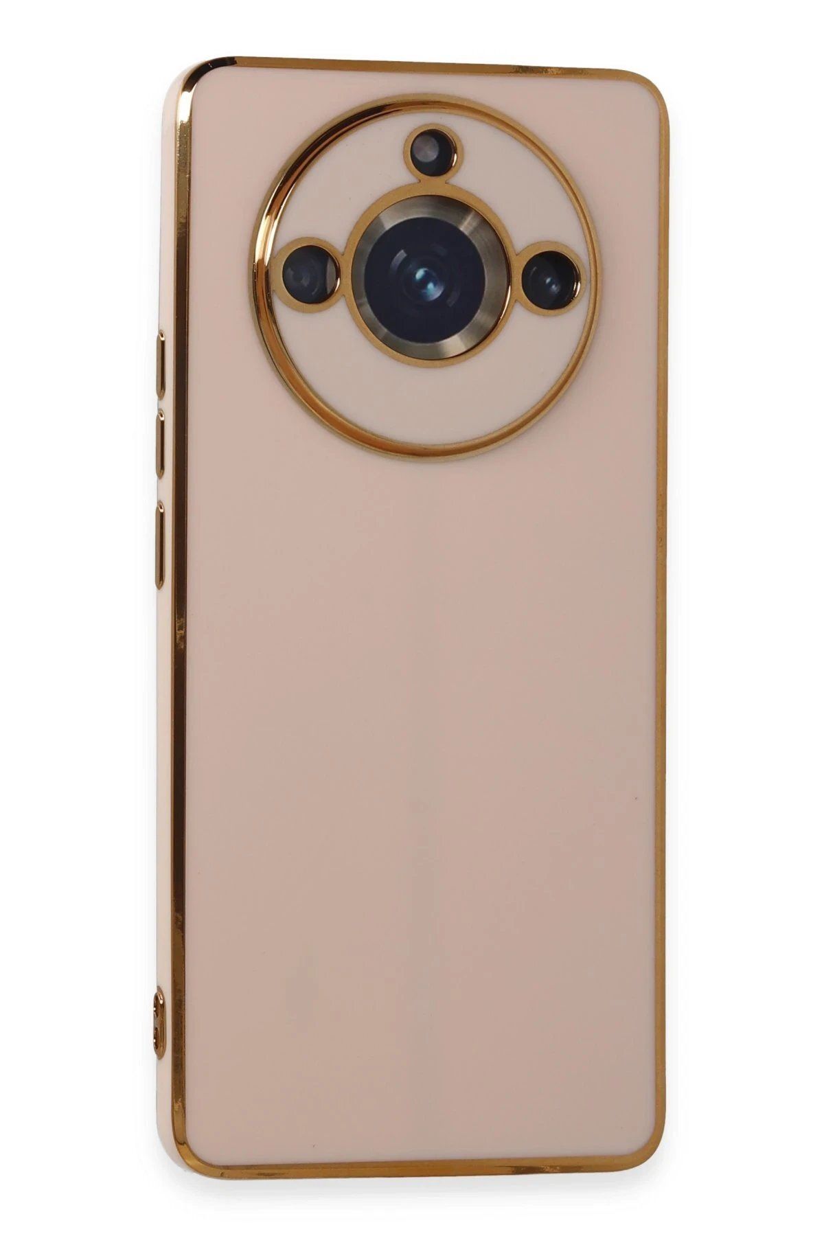 CepteToptan Newface Realme 11 Pro Kılıf Volet Silikon - Pembe