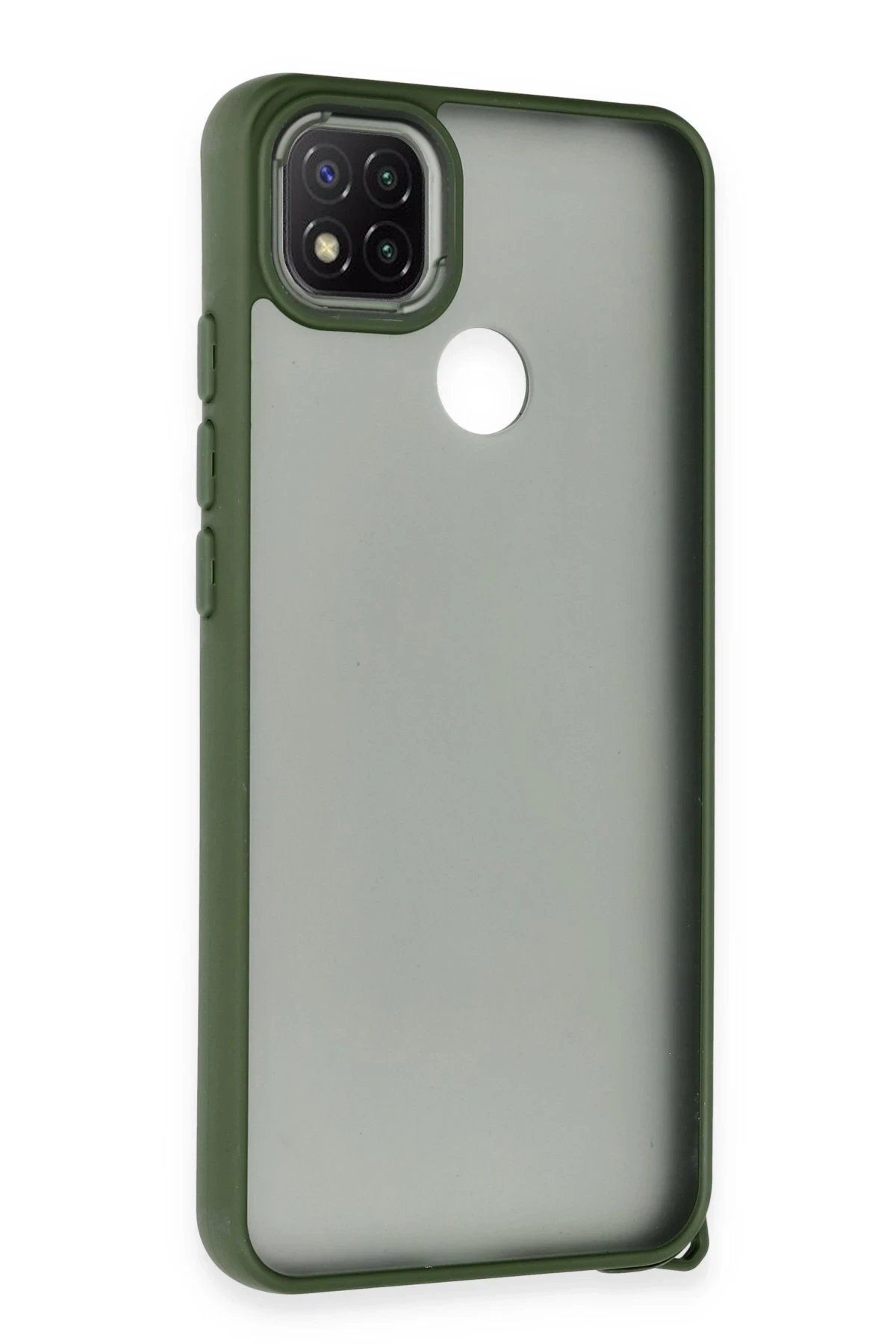 CepteToptan Newface Xiaomi Redmi 9C Kılıf Elegant Kapak - Yeşil