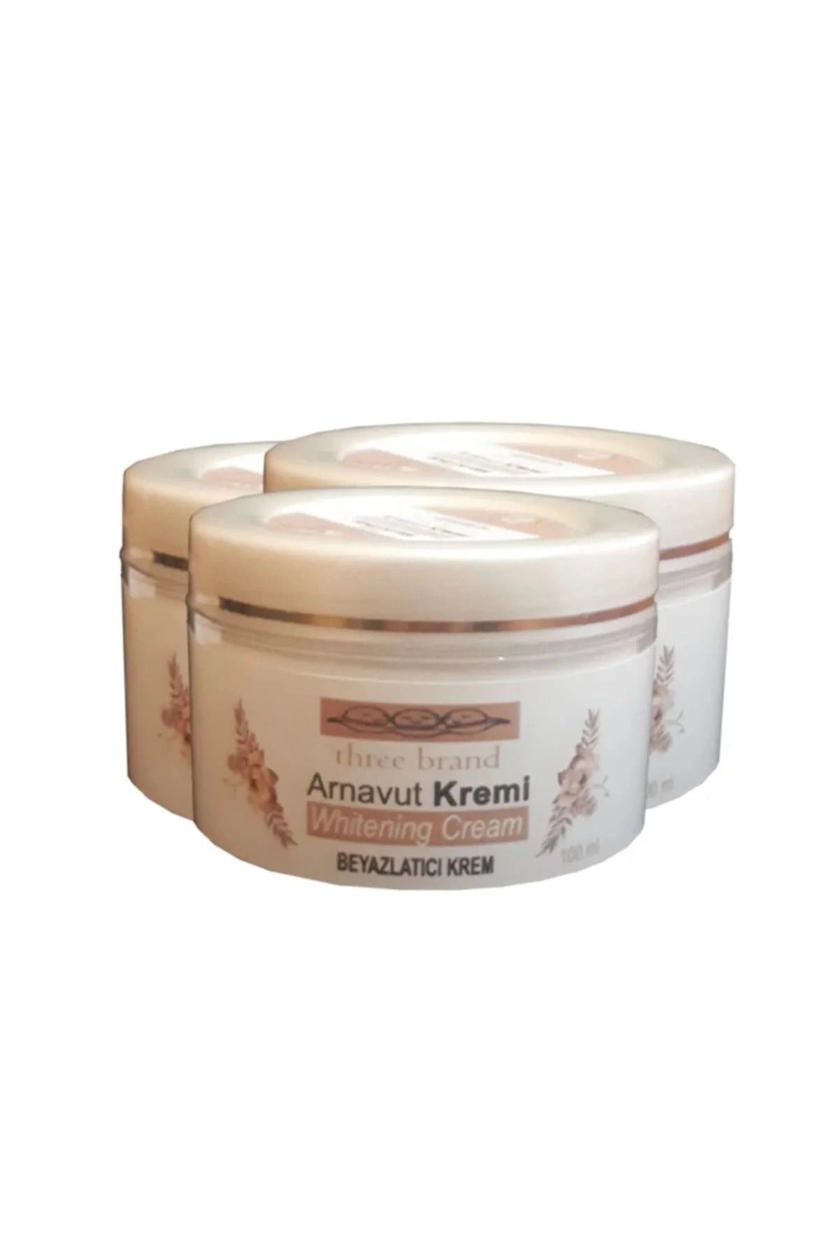 hayalimsah Whitening Cream Cilt Beyazlatıcı Arnavut Kremi 100 ML - 3 Adet