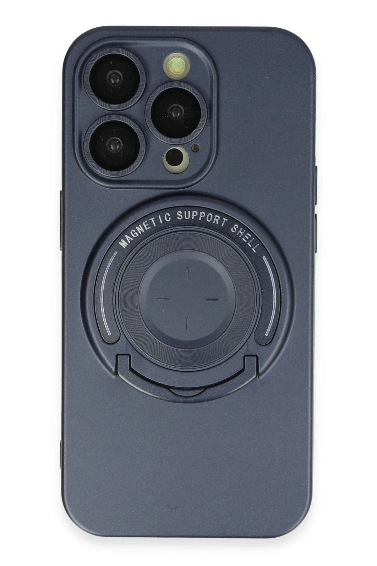 CepteToptan Newface iPhone 13 Pro Kılıf Lukka Magneticsafe Kapak - Lacivert