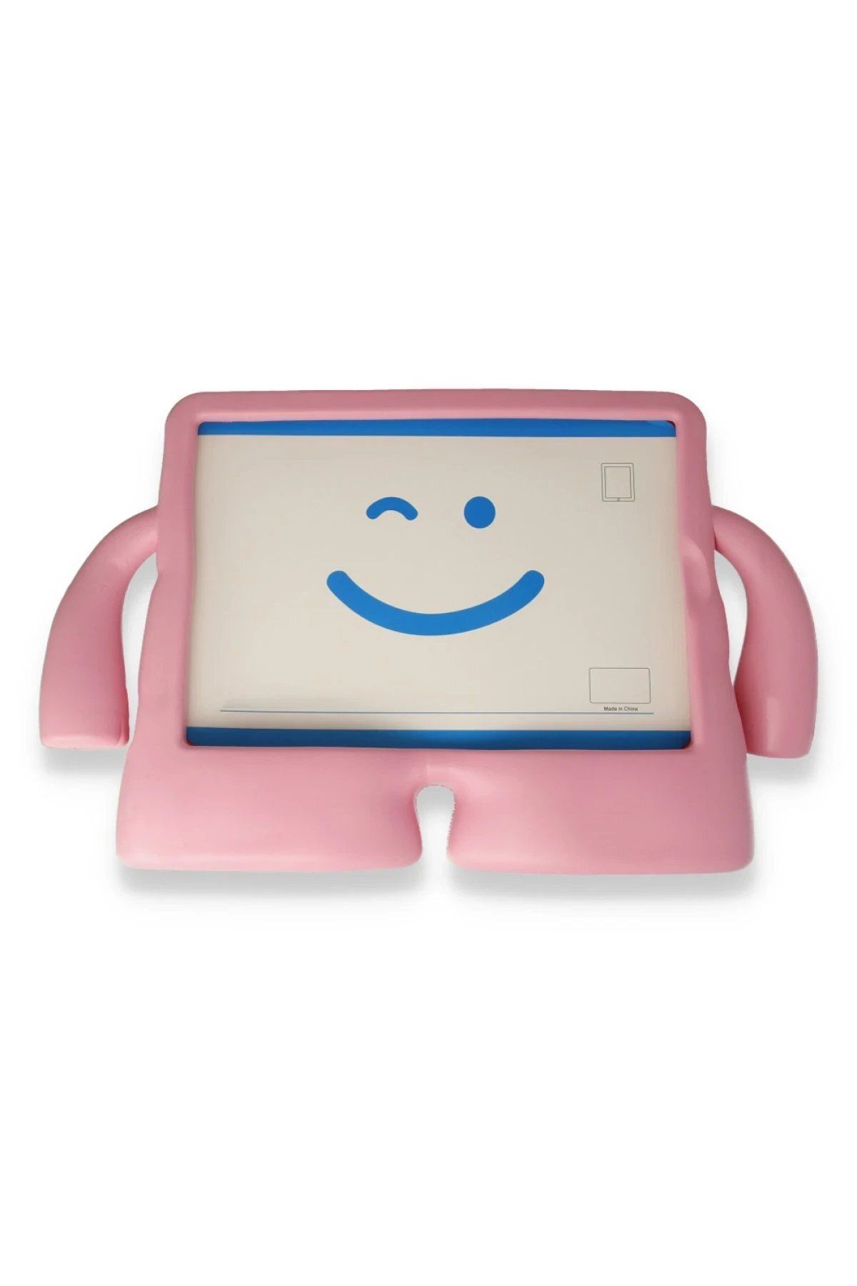 CepteToptan Newface iPad Pro 11 (2021) Kılıf Karakter Tablet Silikon - Açık Pembe