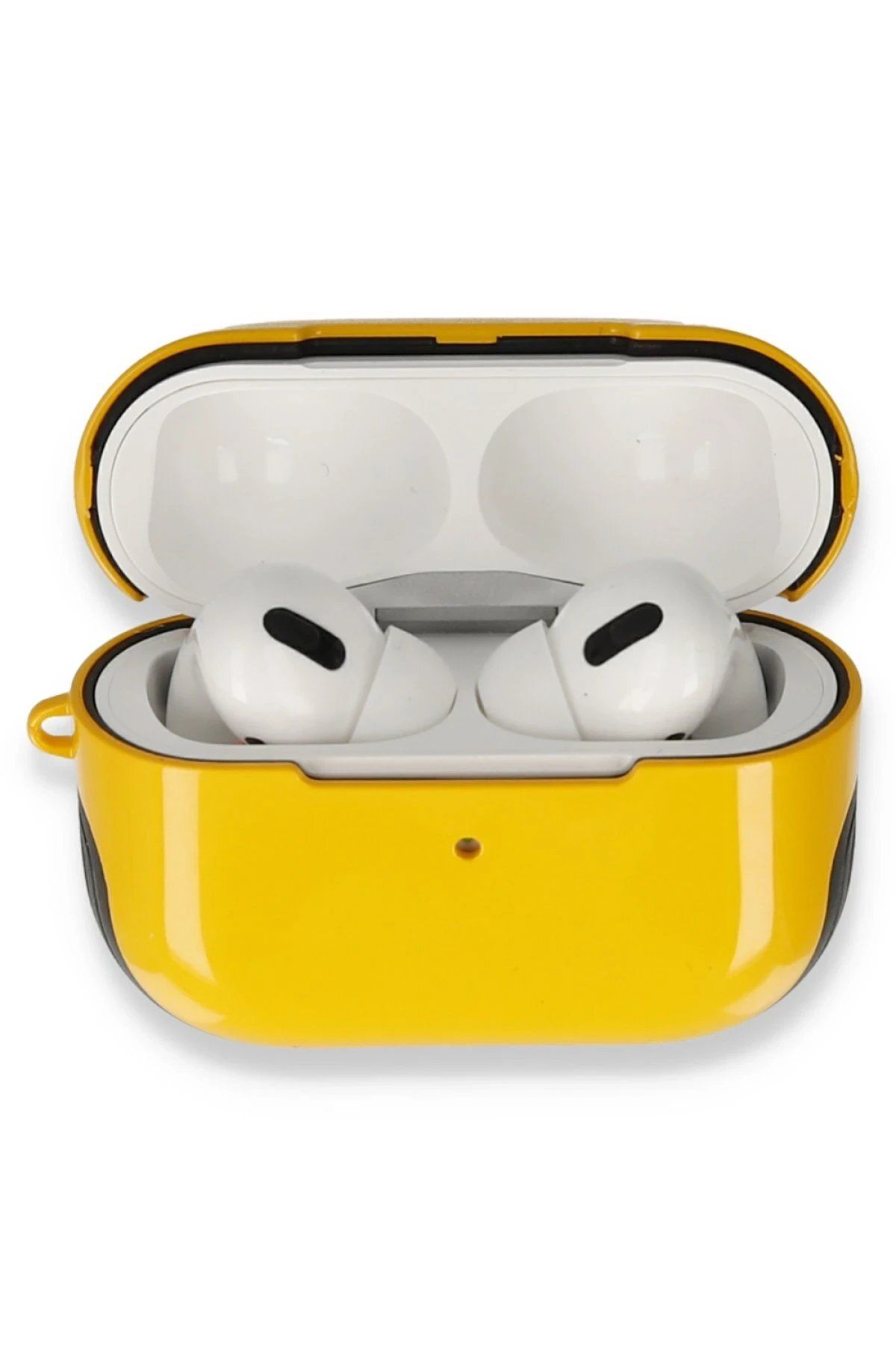 CepteToptan Newface Airpods 3 (3.nesil) 3in1 Kılıf - Sarı