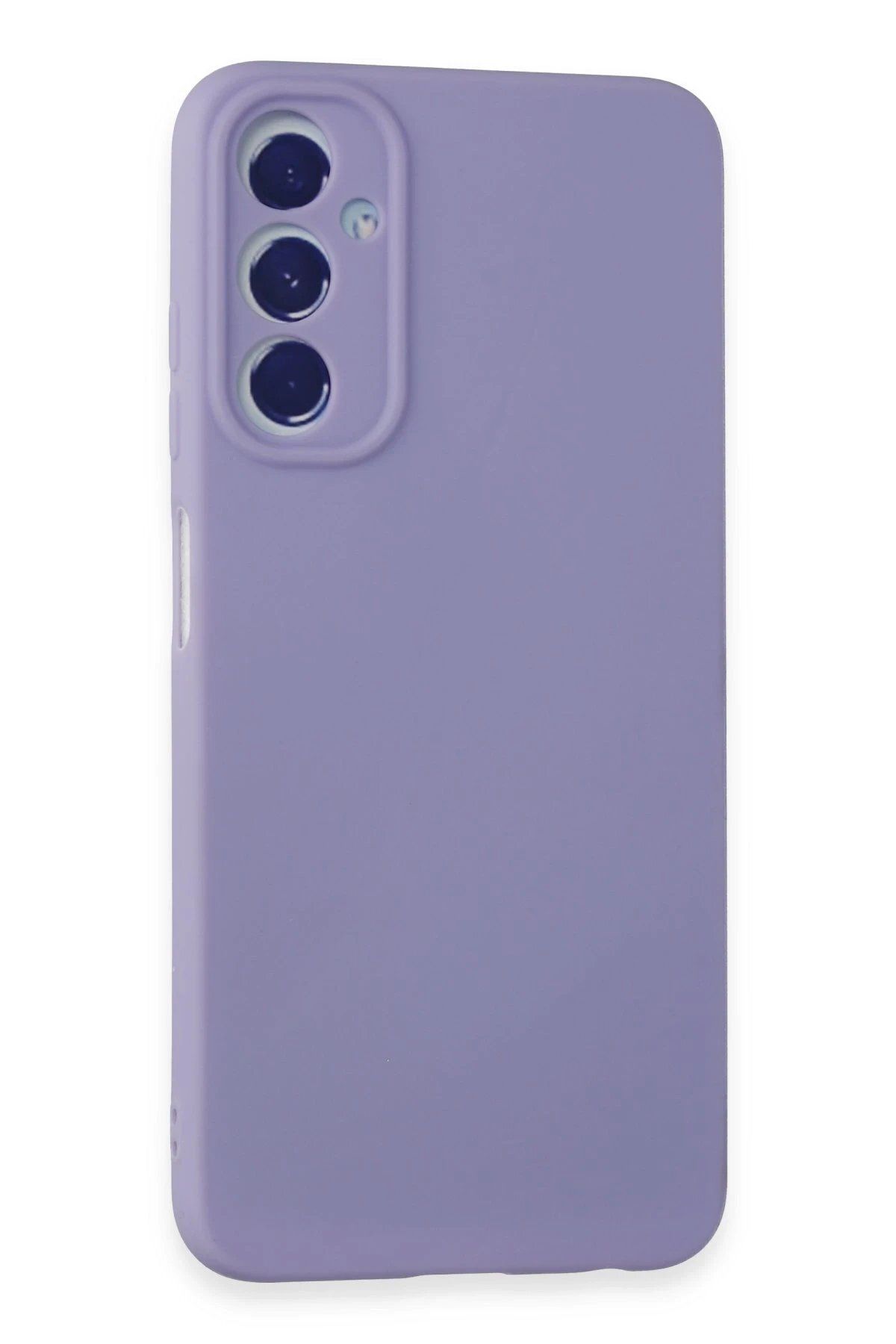 CepteToptan Newface Samsung Galaxy A05S Kılıf First Silikon - Lila