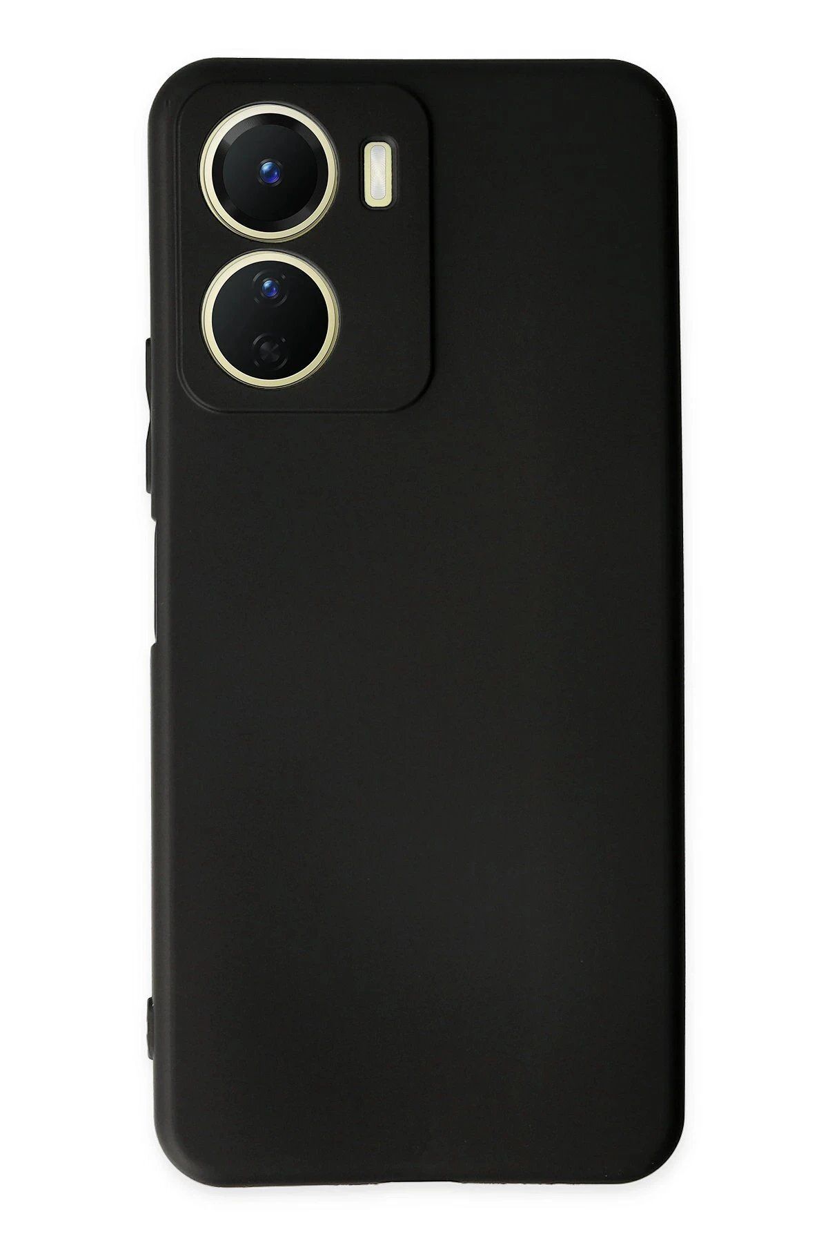 CepteToptan Newface Vivo Y16 Kılıf First Silikon - Siyah