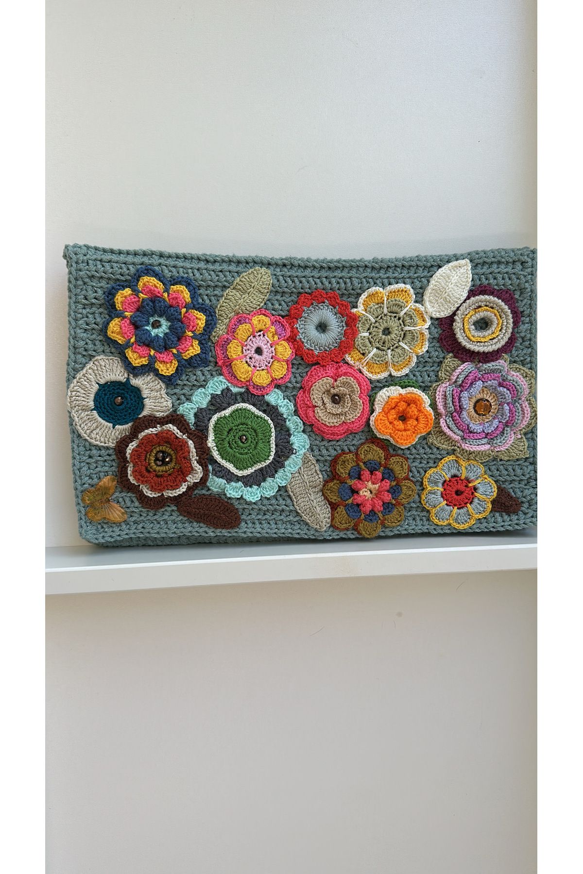 Morsanat Motif İşlemeli Özel Tasarım Çanta