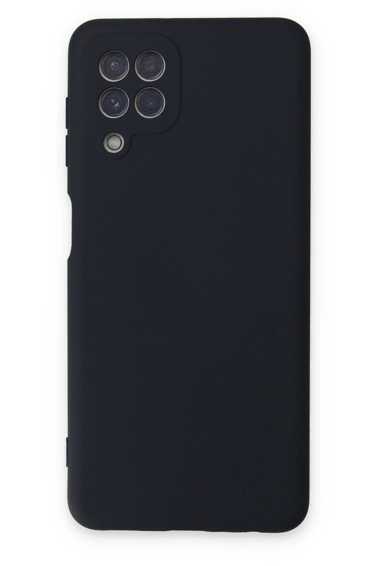 CepteToptan Newface Samsung Galaxy A22 Kılıf Nano içi Kadife Silikon - Lacivert