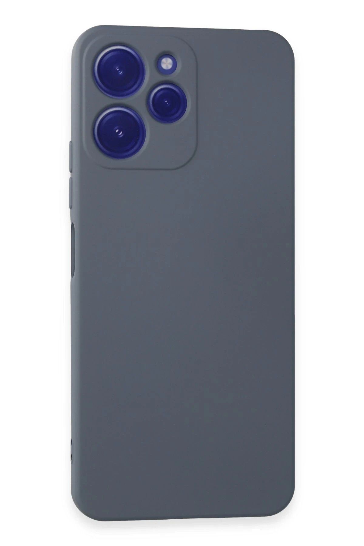 CepteToptan Newface Xiaomi Redmi 12 Kılıf Nano içi Kadife Silikon - Gri