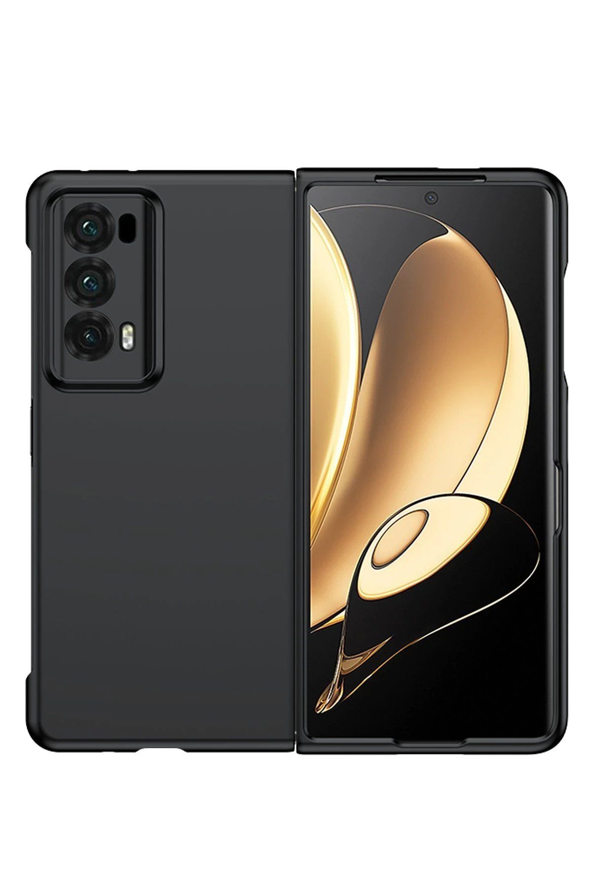 Toptan Bulurum Newface Huawei Honor Magic V2 Kılıf Loft Kapak - Siyah