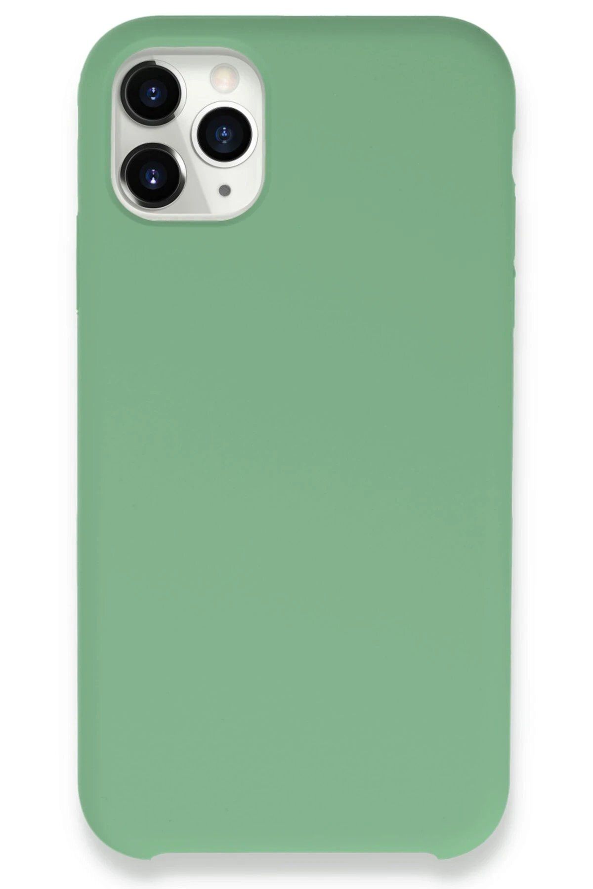 CepteToptan Newface iPhone 11 Pro Kılıf Lansman Legant Silikon - Yeşil