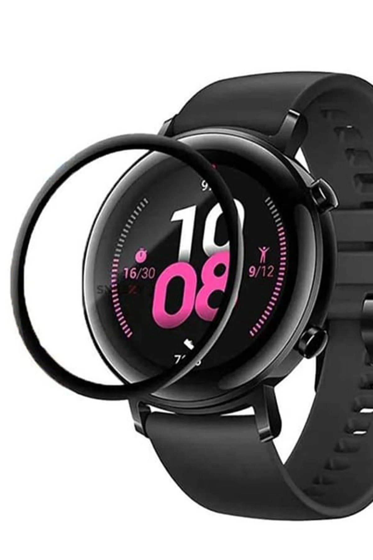 CepteToptan Newface Huawei Watch GT2e Polymer Nano Ekran Koruyucu - Şeffaf
