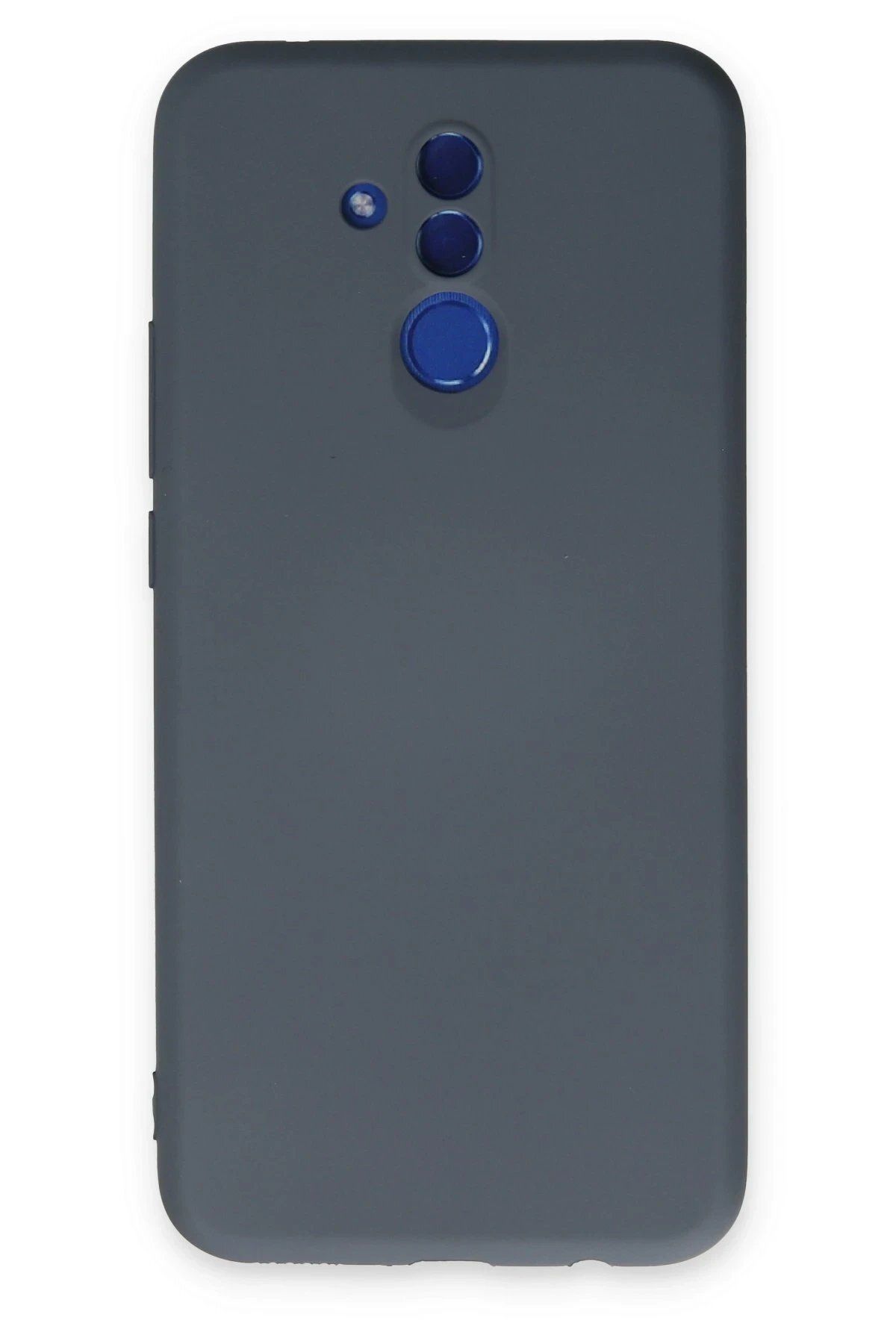 CepteToptan Newface Huawei Mate 20 Lite Kılıf Nano içi Kadife Silikon - Gri