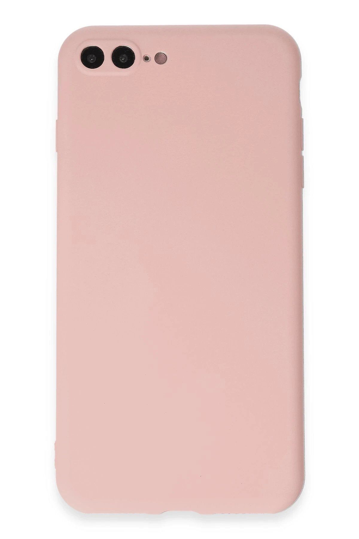 CepteToptan Newface iPhone 7 Plus Kılıf First Silikon - Rose Gold