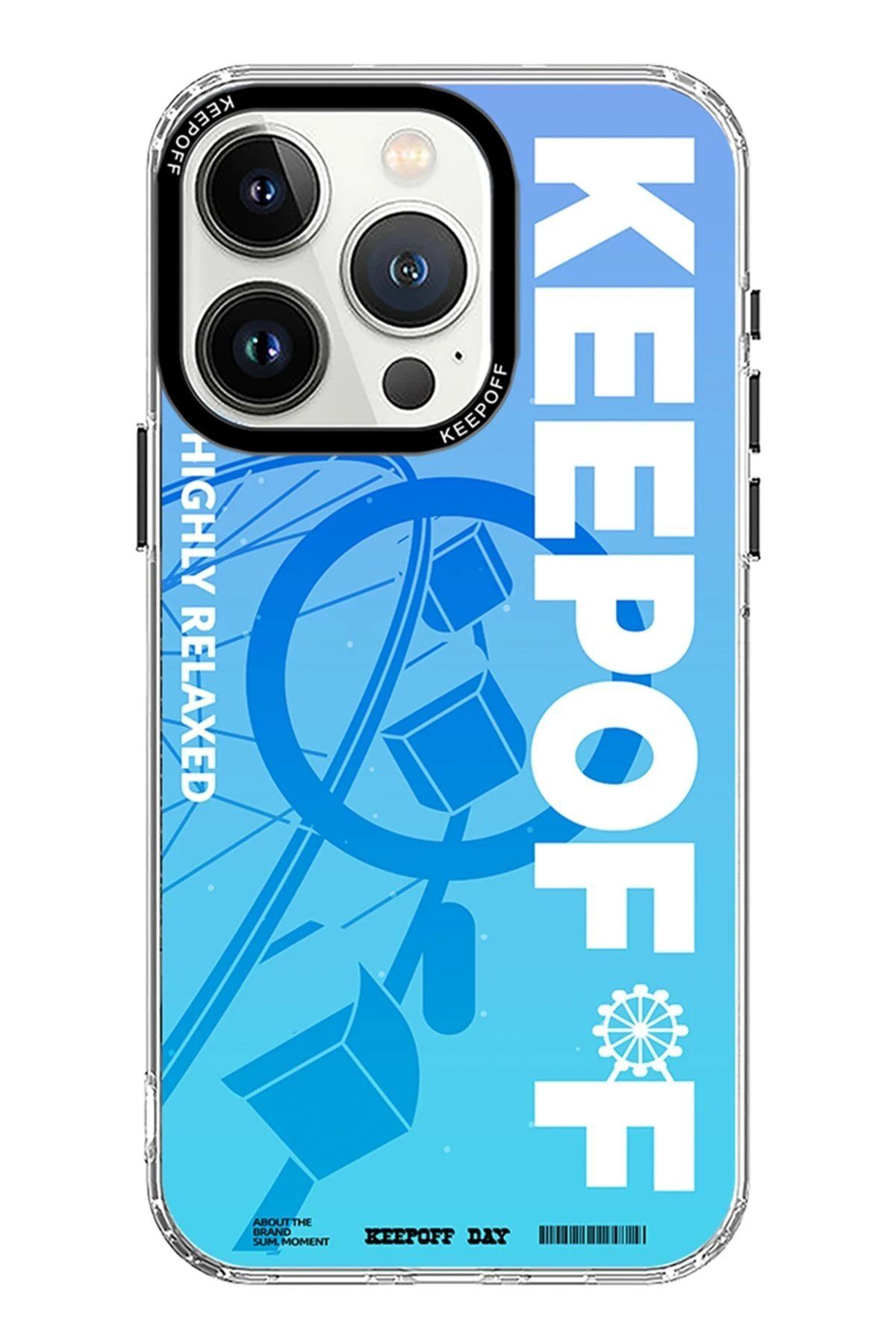 CepteToptan Keep Off iPhone 15 Pro Summer Travel Magsafe Kapak - High Relaxation