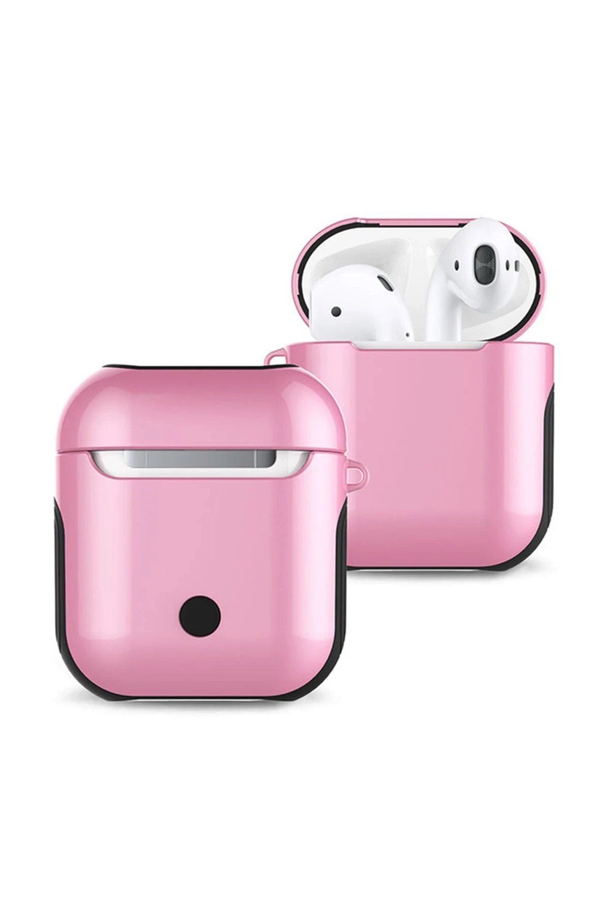 CepteToptan Newface Airpods 2 (2.nesil) 3in1 Kılıf - Pembe