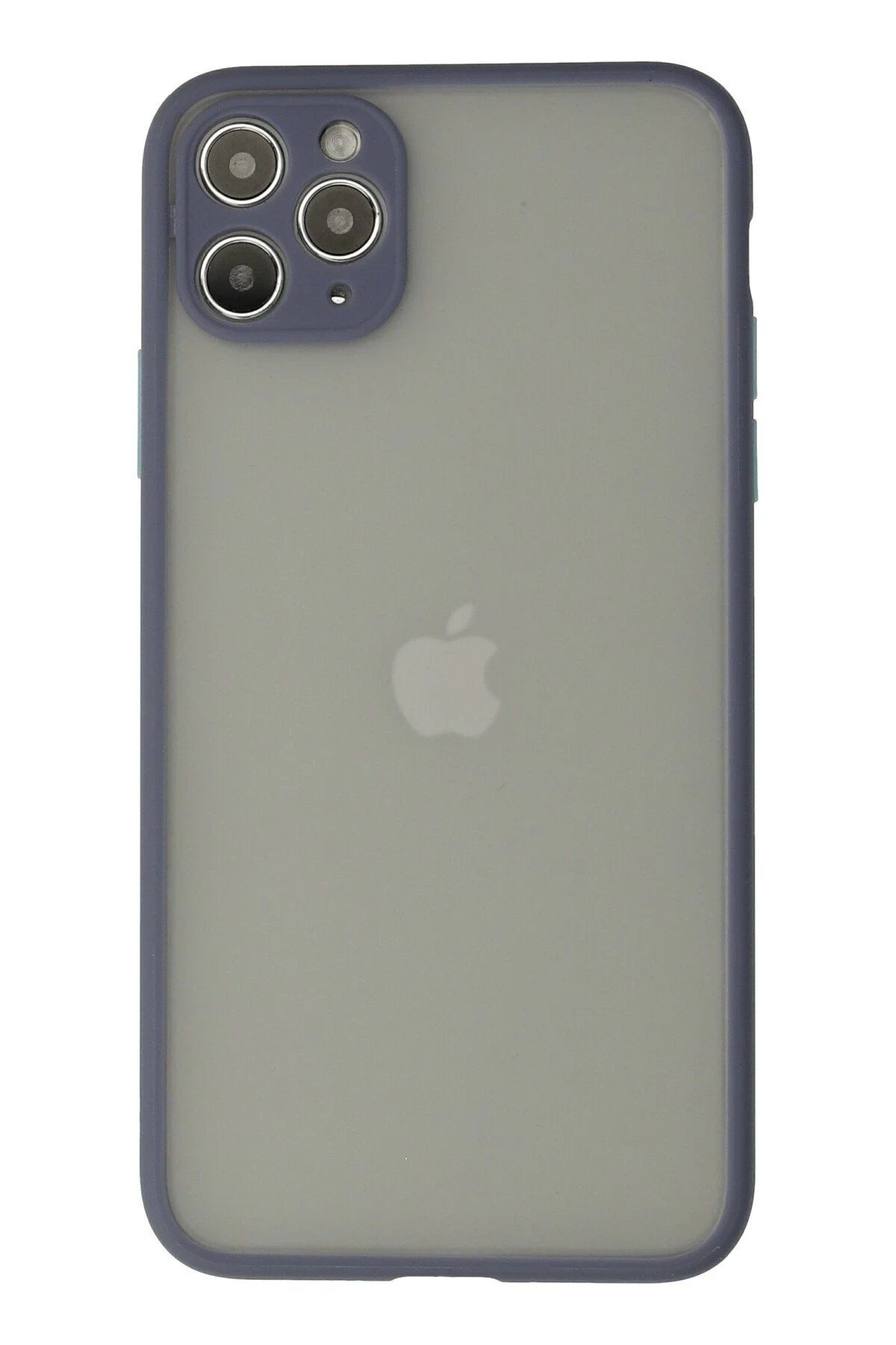 CepteToptan Newface iPhone 12 Pro Kılıf Montreal Silikon Kapak - Gri