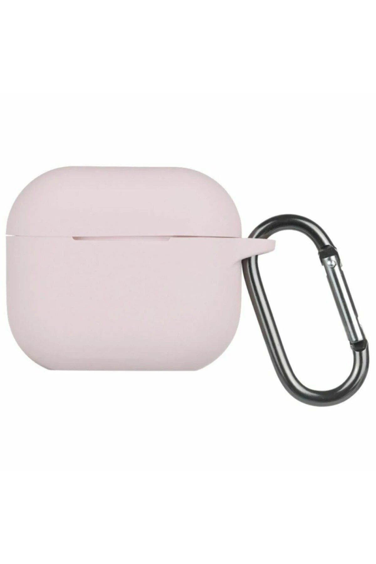 CepteToptan Newface Airpods 3 (3.nesil) Hang Kılıf - Pudra