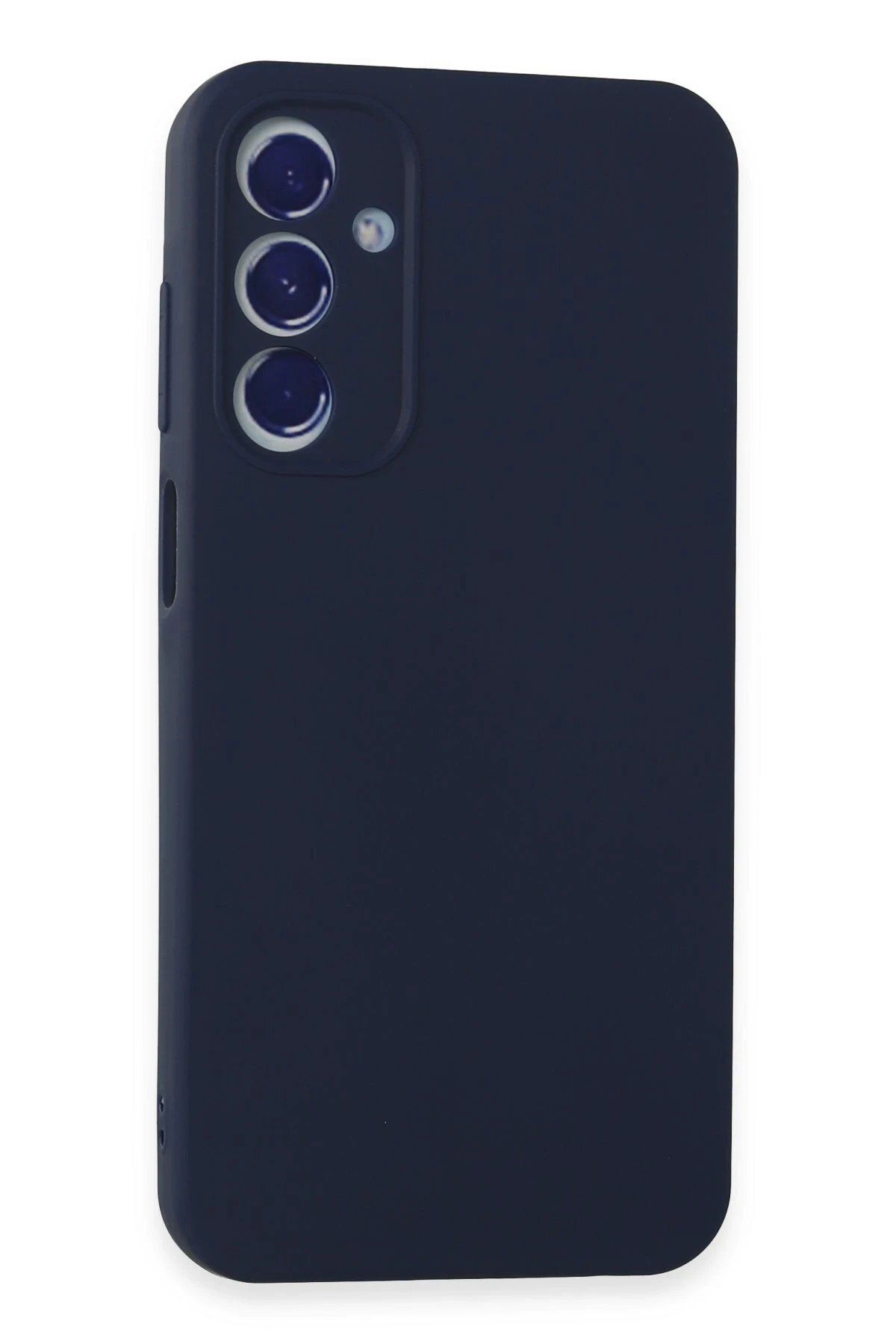 CepteToptan Newface Samsung Galaxy A55 5G Kılıf First Silikon - Lacivert