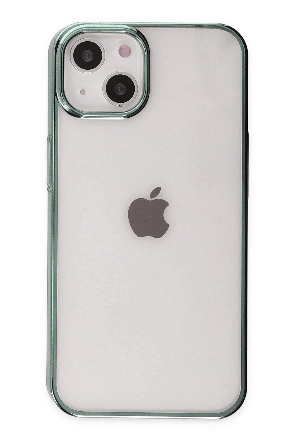 CepteToptan Newface iPhone 14 Kılıf Element Silikon - Yeşil