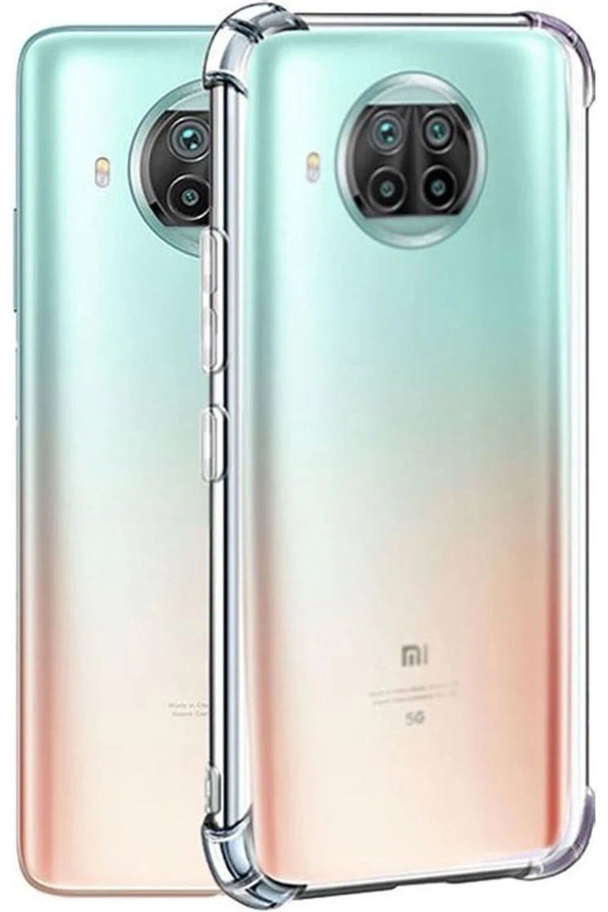 CepteToptan Newface Xiaomi Mi 10T Lite Kılıf Olex Tpu Silikon - Şeffaf