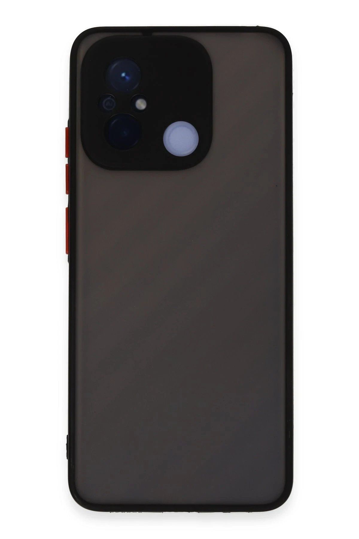 CepteToptan Newface Xiaomi Redmi 12C Kılıf Montreal Silikon Kapak - Siyah