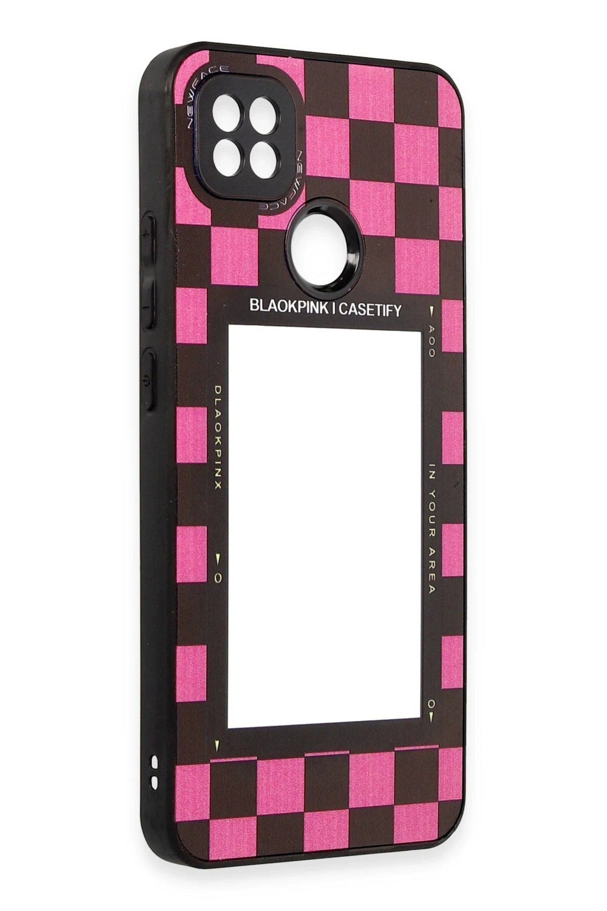 CepteToptan Newface Xiaomi Redmi 9C Kılıf Mirror Desenli Kapak - Mirror - 8