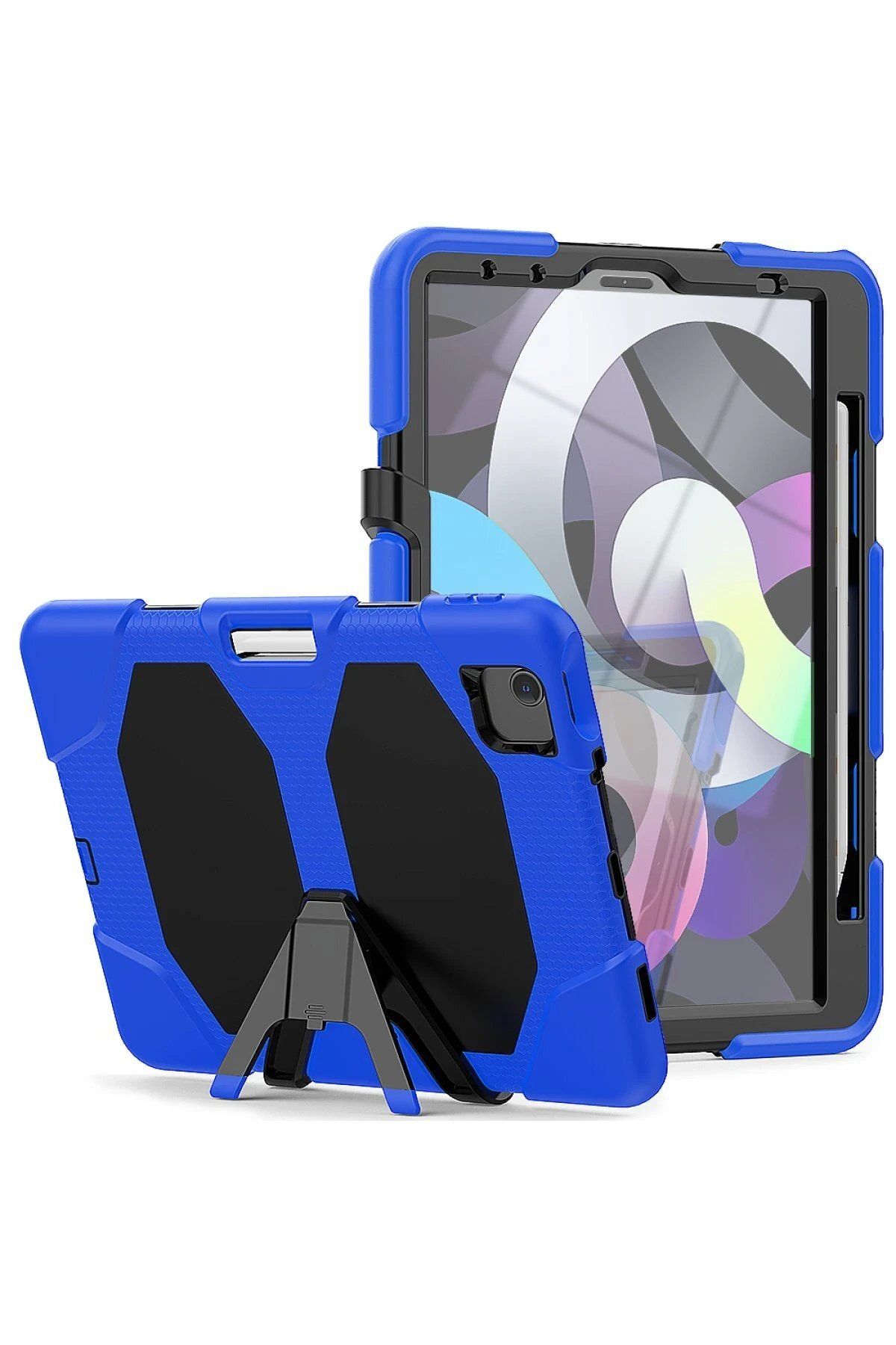CepteToptan Newface iPad Pro 11 (2020) Kılıf Griffin Tablet Kapak - Mavi