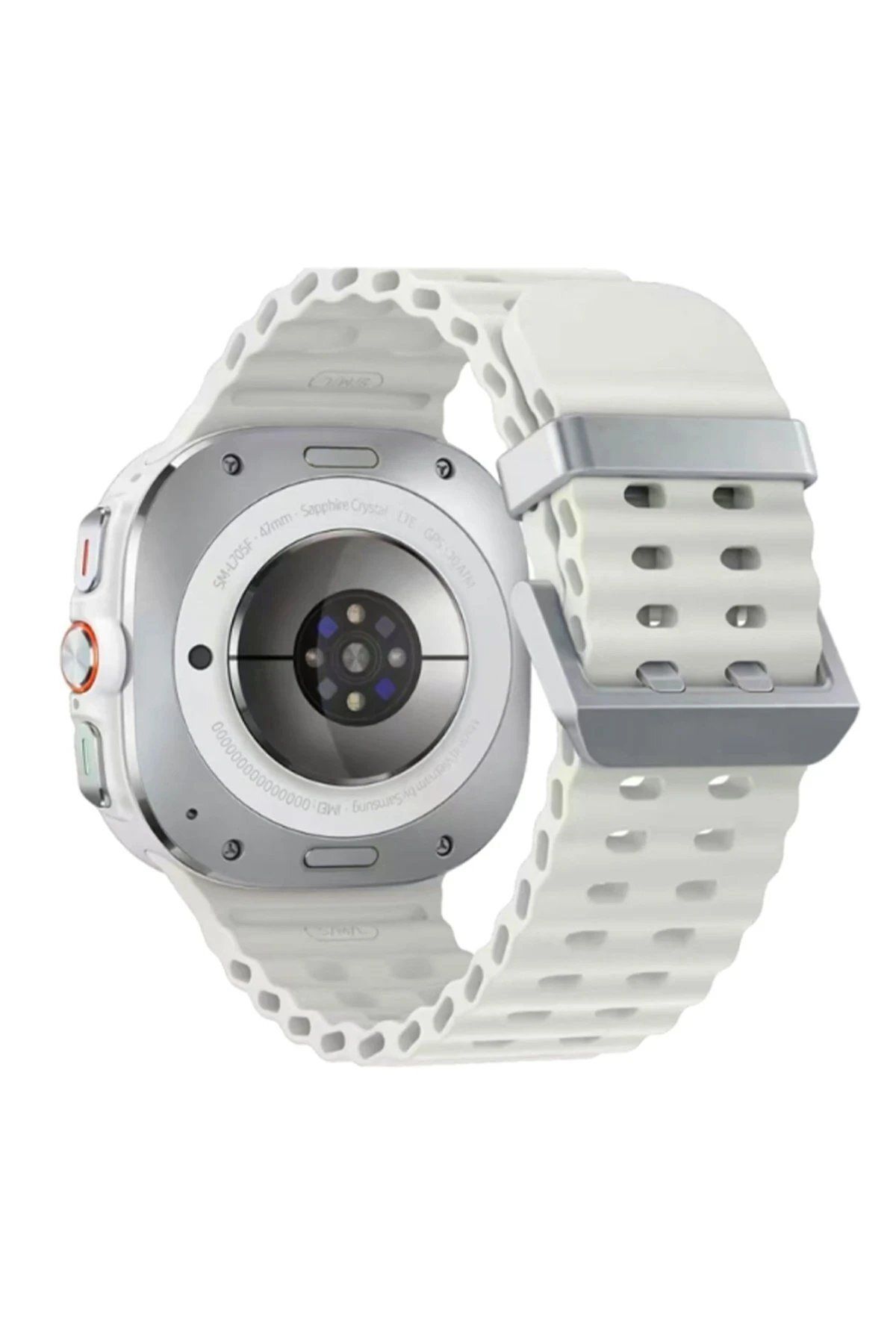 CepteToptan Newface Watch 7 Ultra KR417 Rug Silikon Kordon - Yıldız Işığı