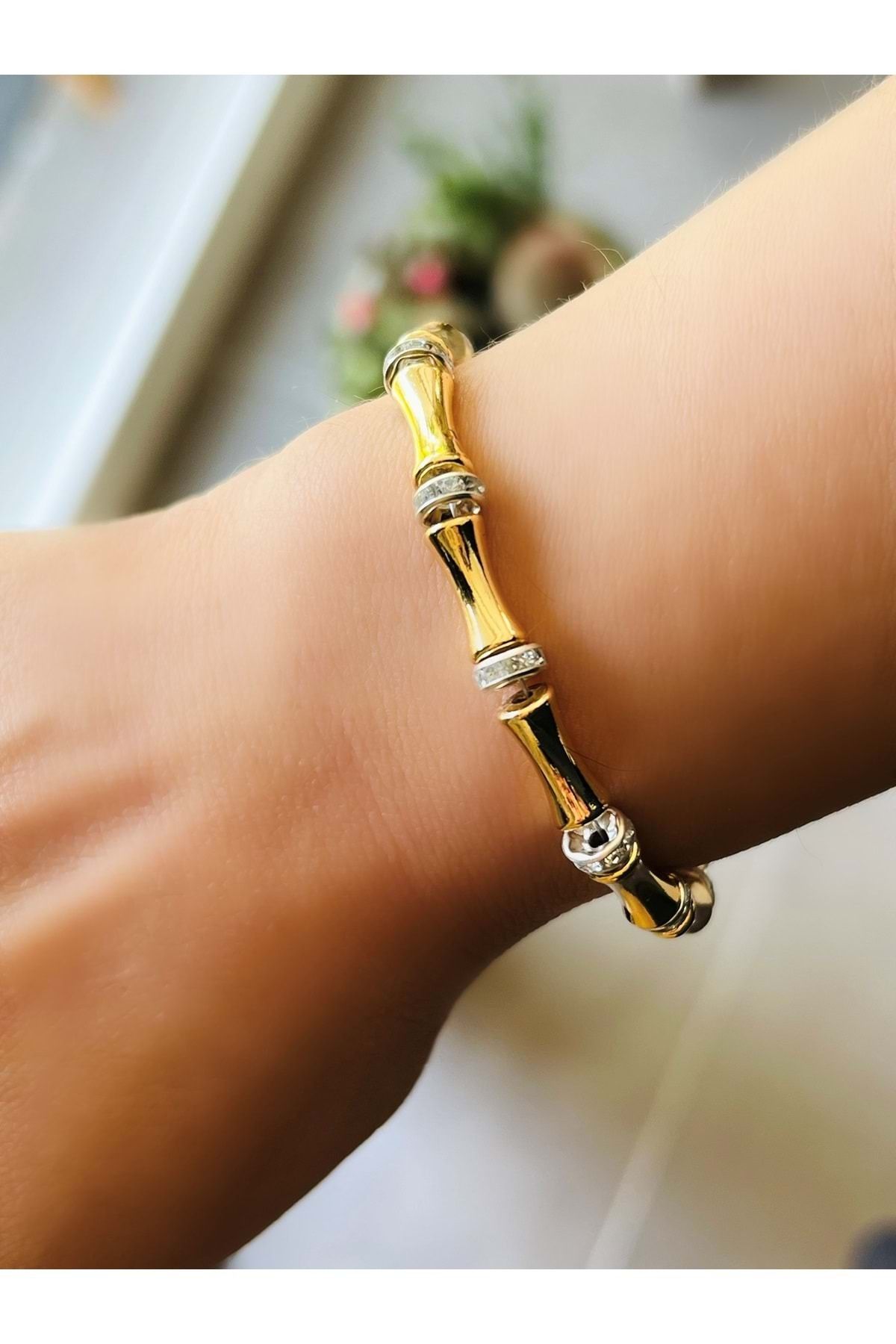 ACAR TAKI ÖZEL SERİ SERENAY BİLEKLİK 16+4 CM-GOLD ACR5101