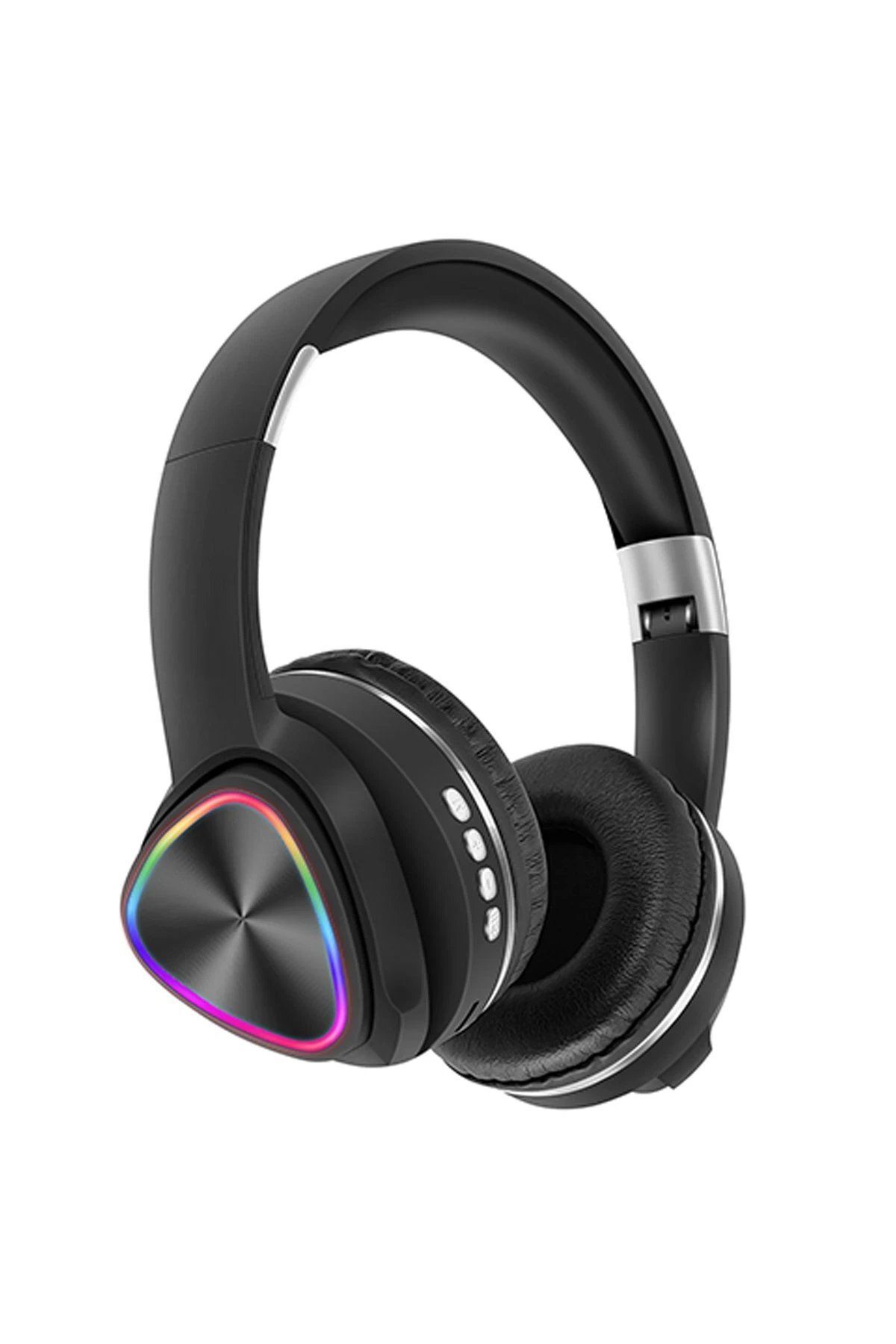CepteToptan Karler Bass Tune 650 BT RGB Kablosuz Kafaüstü Kulaklık - Siyah
