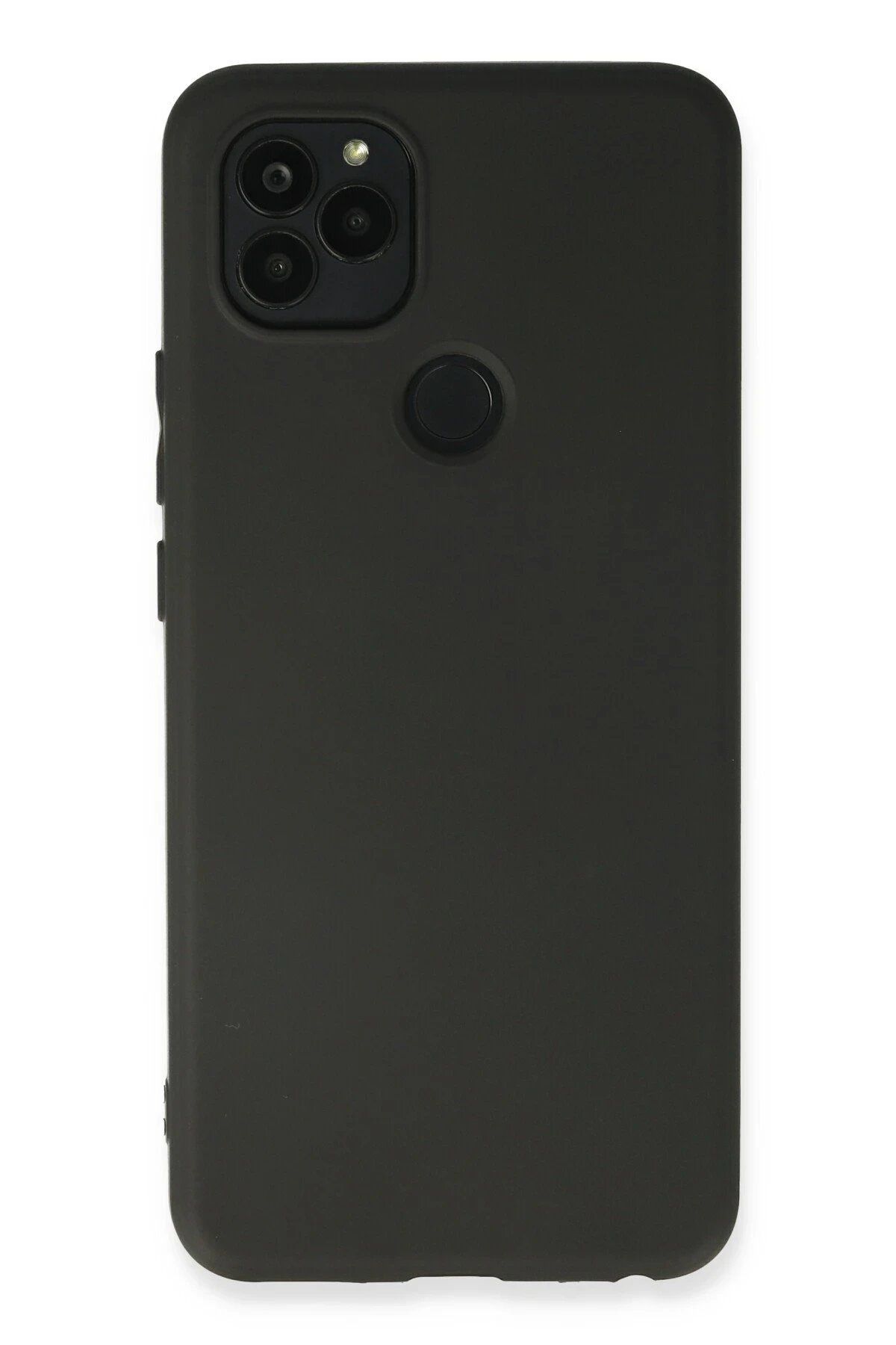 CepteToptan Newface General Mobile GM 22 Kılıf First Silikon - Siyah
