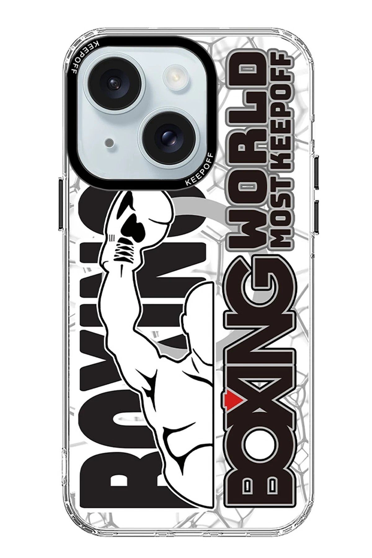 CepteToptan Keep Off iPhone 15 Arena Fighting Magsafe Kapak - Win