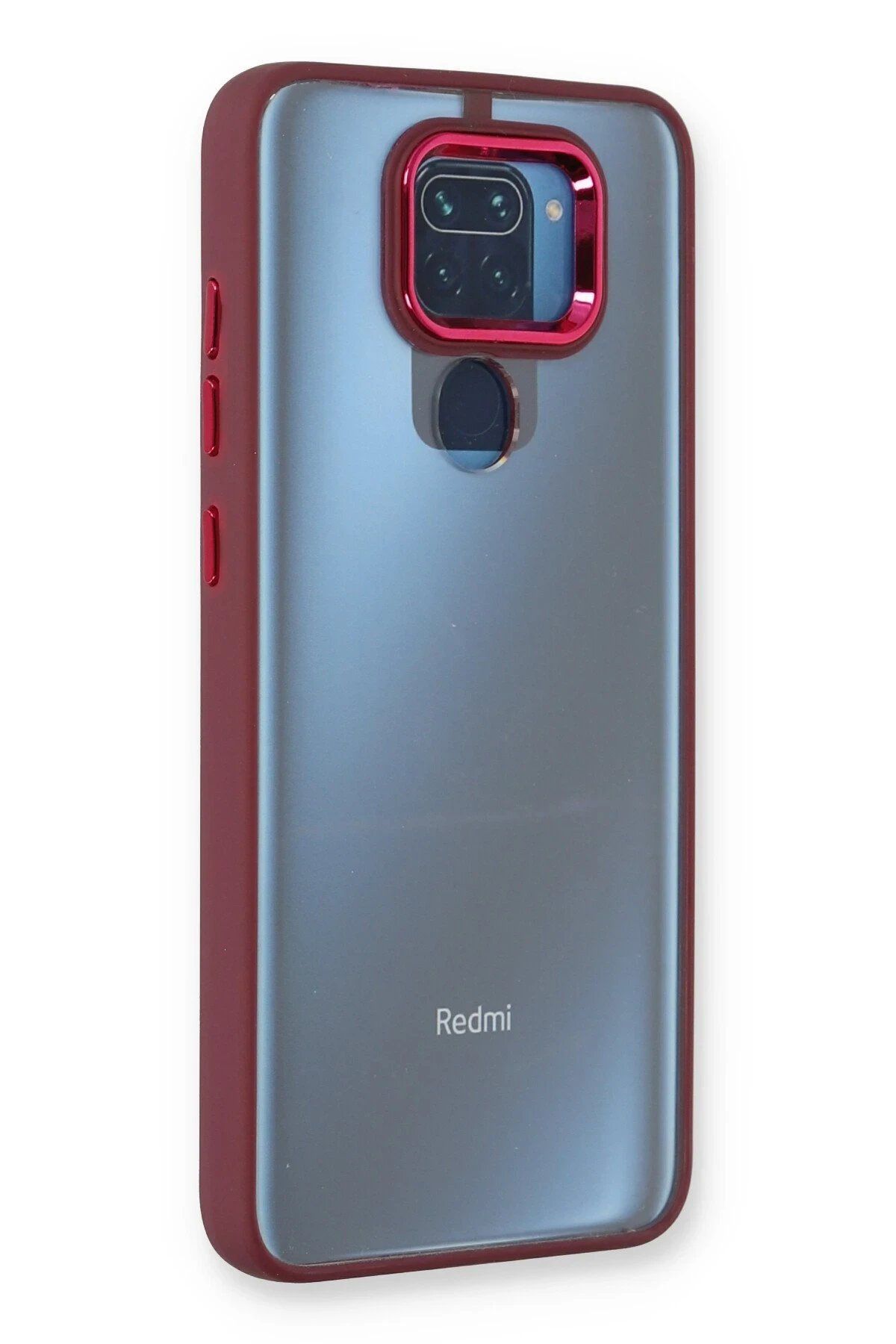 Toptan Bulurum Newface Xiaomi Redmi Note 9 Kılıf Dora Kapak - Kırmızı