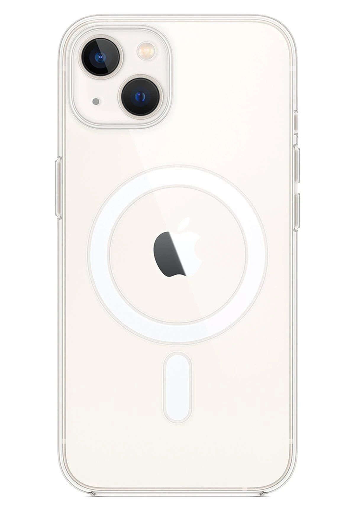 Toptan Bulurum Newface iPhone 15 Kılıf Pc Real Magsafe Kapak - Şeffaf