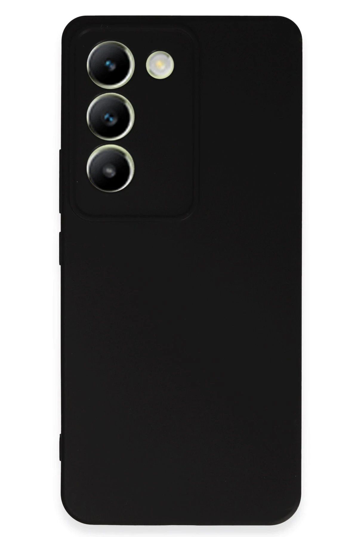 CepteToptan Newface Vivo V30 Lite 4G Kılıf First Silikon - Siyah