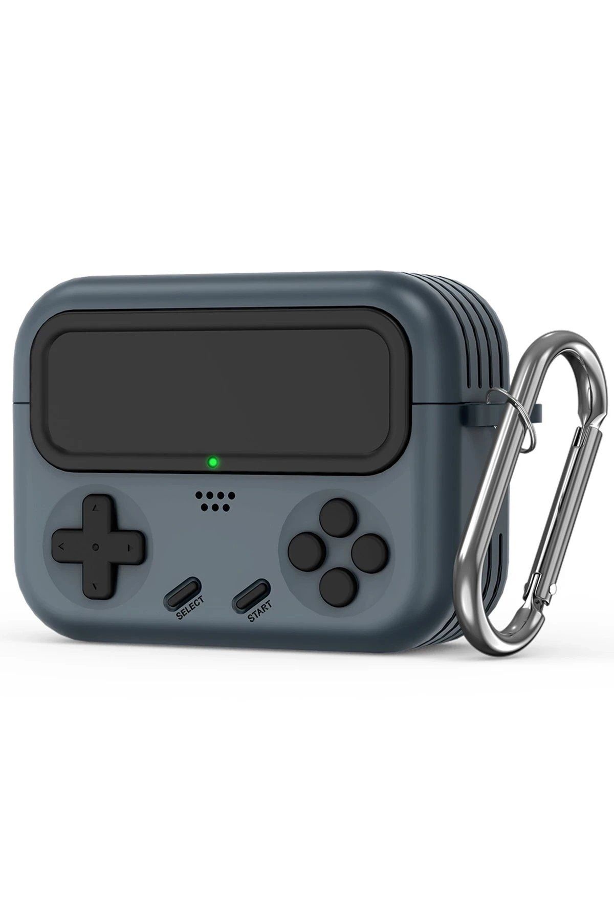 CepteToptan Movenchy Airpods Pro 2 (2.nesil) Game Device Kılıf - Siyah