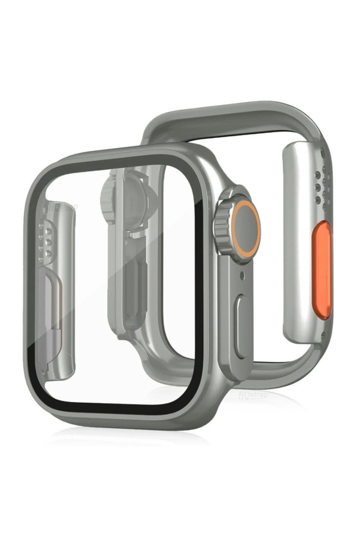 Toptan Bulurum Newface Apple Watch 41mm Watch 49mm Kasa Dönüştürücü ve Ekran Koruyucu - Yıldız Işığı