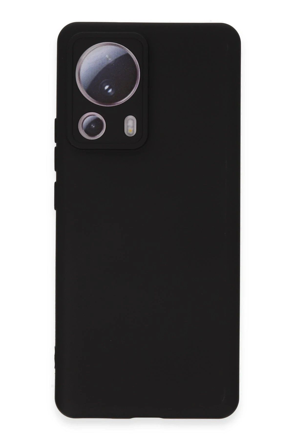 CepteToptan Newface Xiaomi Mi 13 Lite Kılıf Nano içi Kadife Silikon - Siyah