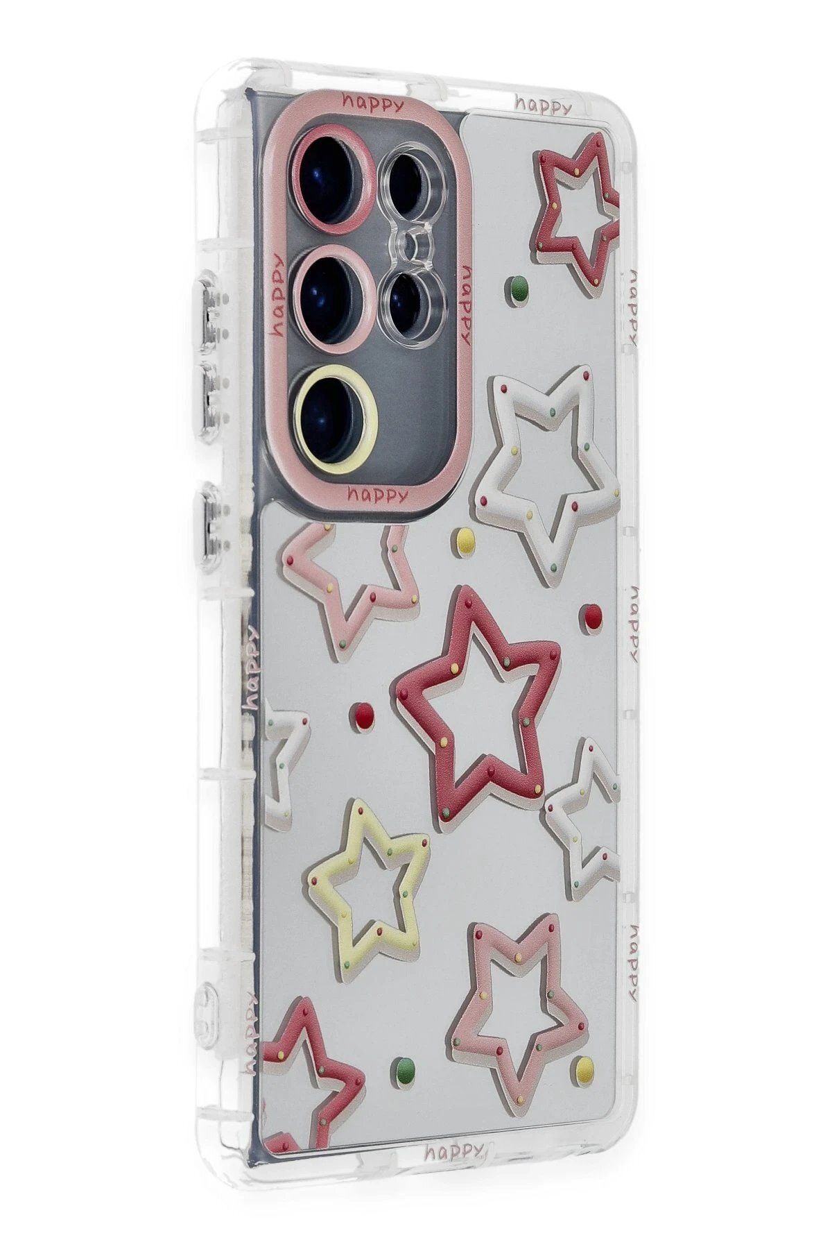 CepteToptan Newface Samsung Galaxy S24 Ultra Kılıf Reflexion Desenli Kapak - Desen 3
