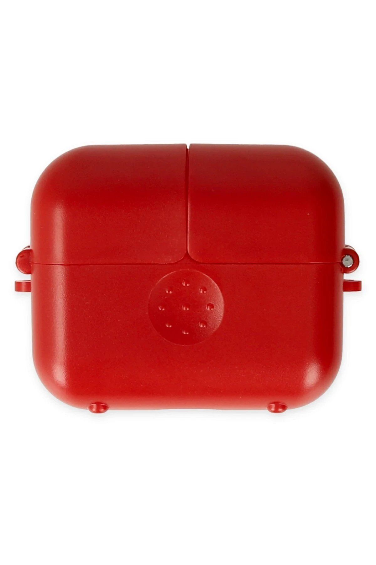 Toptan Bulurum Newface Airpods 3 (3.nesil) Basmalı Kılıf - Kırmızı