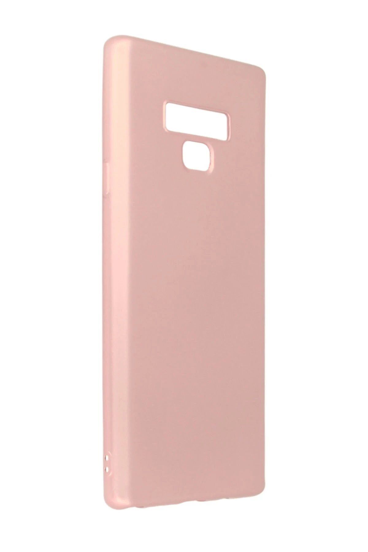 CepteToptan Newface Samsung Galaxy Note 9 Kılıf First Silikon - Rose Gold