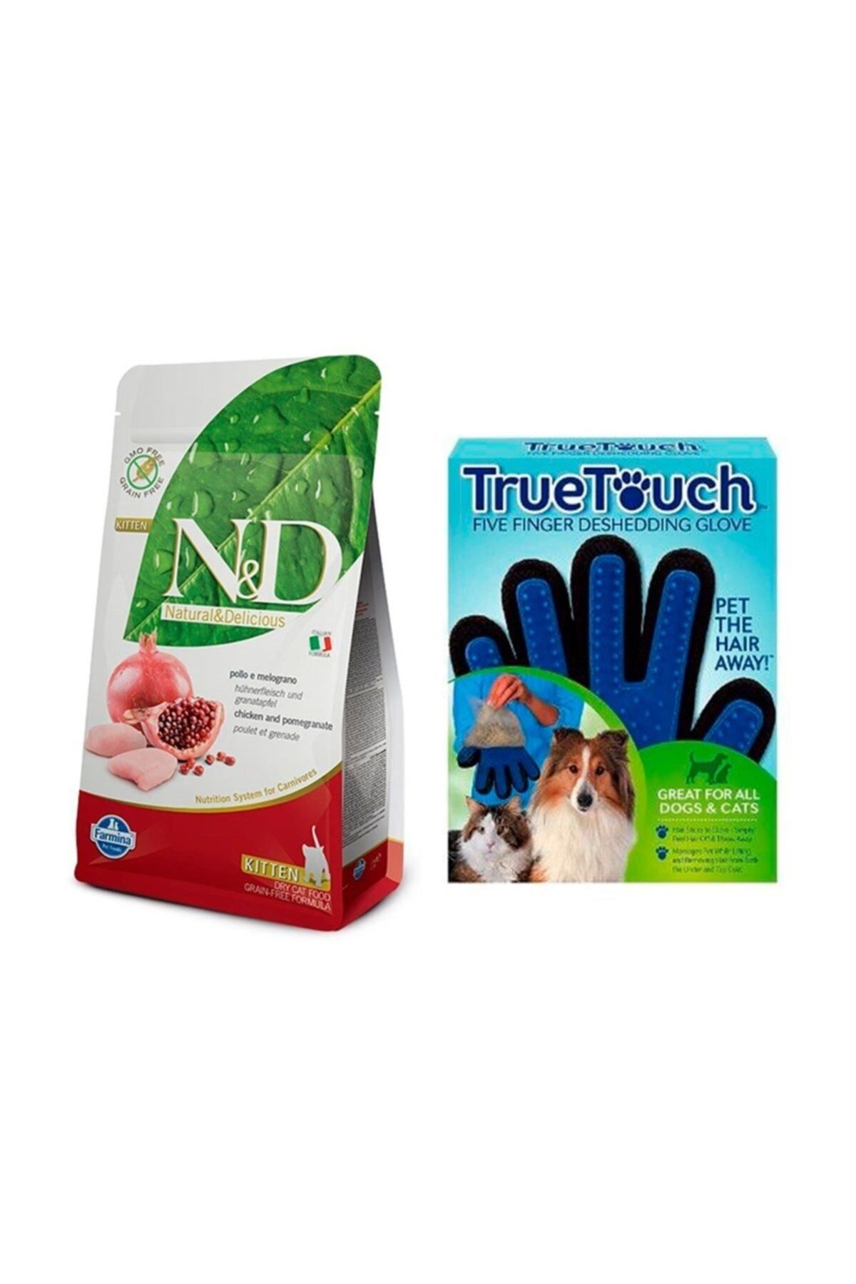 teknotrust Tahılsız Kısırdöngü Tavuklu ve Narlı Kedi Maması 1,5 kg + Tüy Toplama Eldiveni