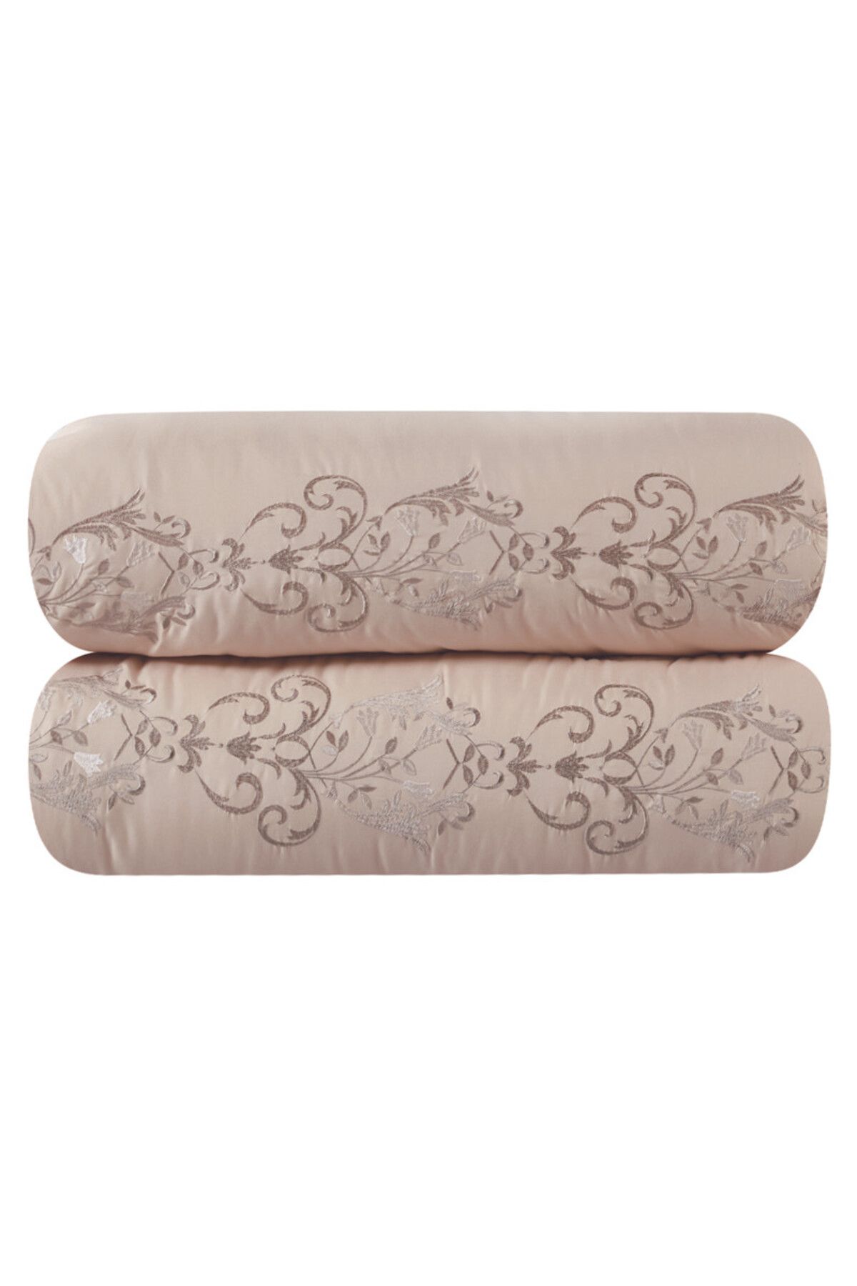 HOURS-Horse Macrofiber Comforter Set, 4 Pieces, Double-Sided, Embroidered with a Classy Pattern, Cornelia-007 3