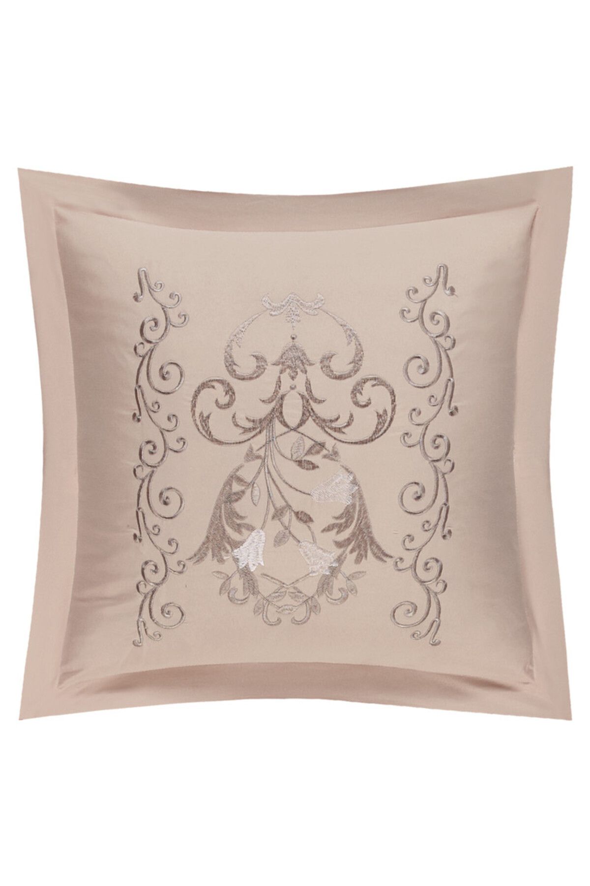 HOURS-Horse Macrofiber Comforter Set, 4 Pieces, Double-Sided, Embroidered with a Classy Pattern, Cornelia-007 4