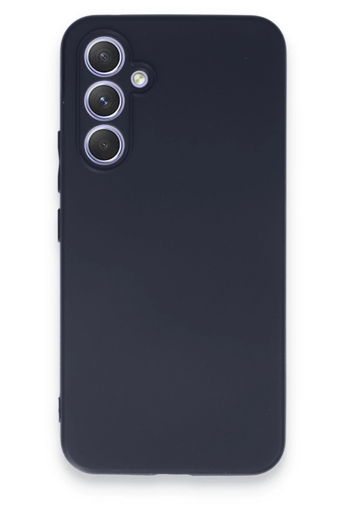 CepteToptan Newface Samsung Galaxy A54 5G Kılıf First Silikon - Lacivert