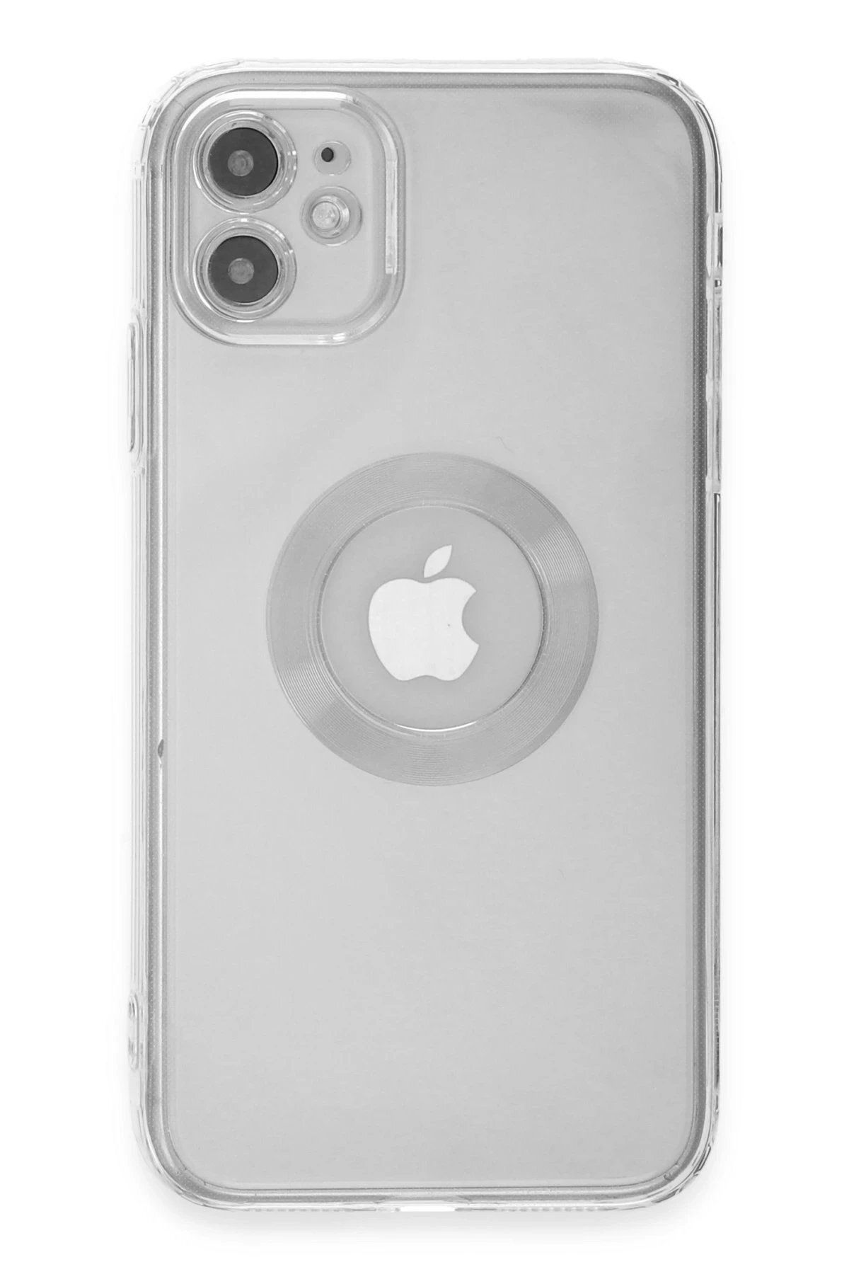 CepteToptan Newface iPhone 11 Kılıf Santa Lens Silikon - Şeffaf