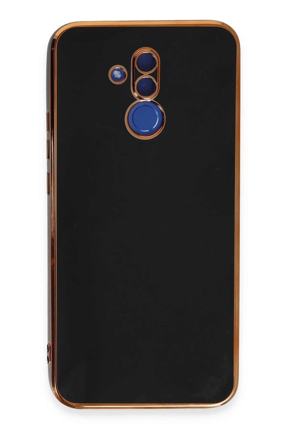 Toptan Bulurum Newface Huawei Mate 20 Lite Kılıf Volet Silikon - Siyah